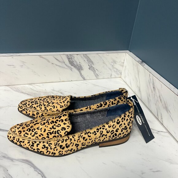 Dr. Scholl's  Elegant Shoes Color: Leopard Pony Hair Size: 10 Width - Picture 4 of 6